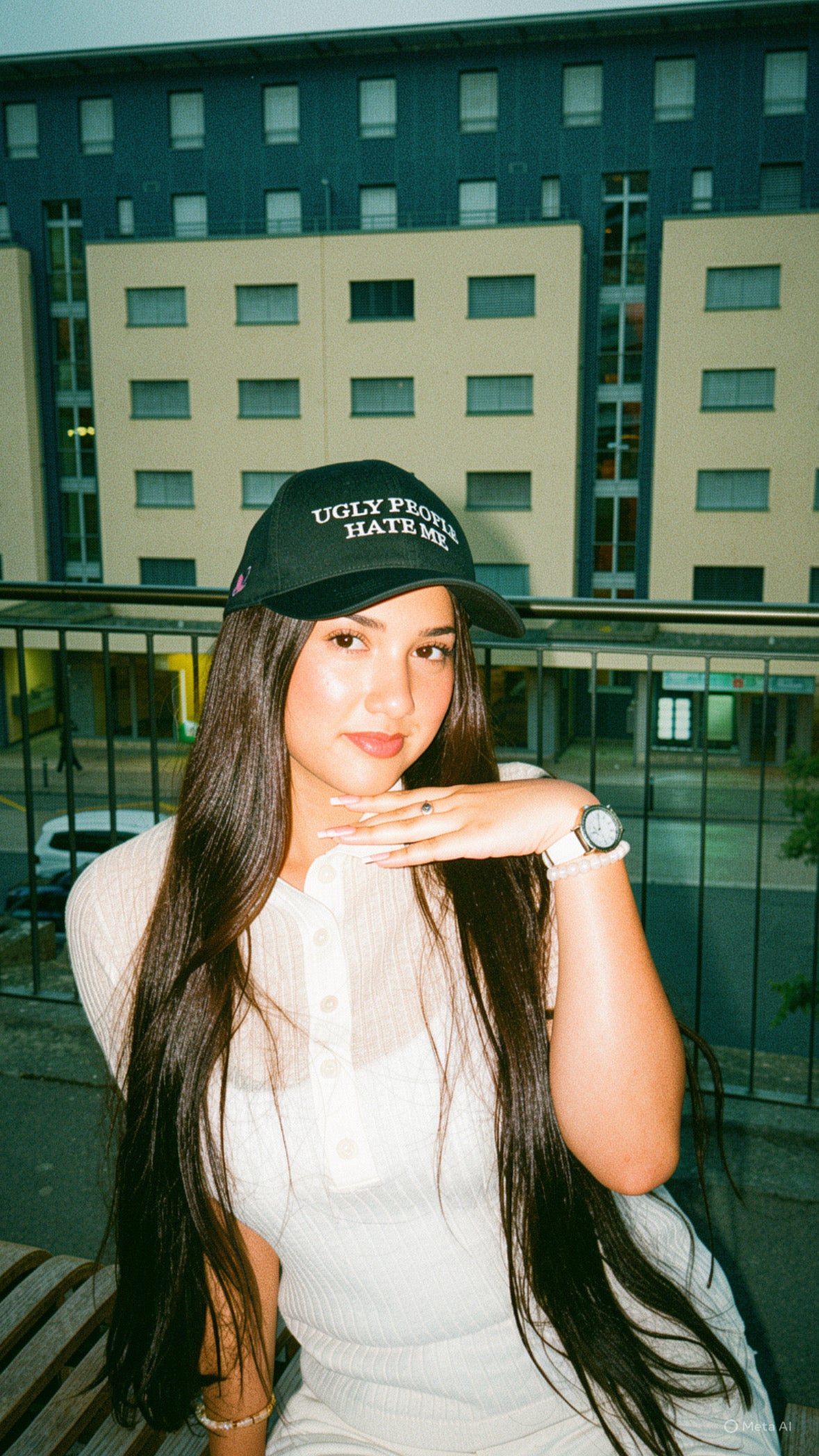 Casquette - "UGLY PEOPLE HATE ME"